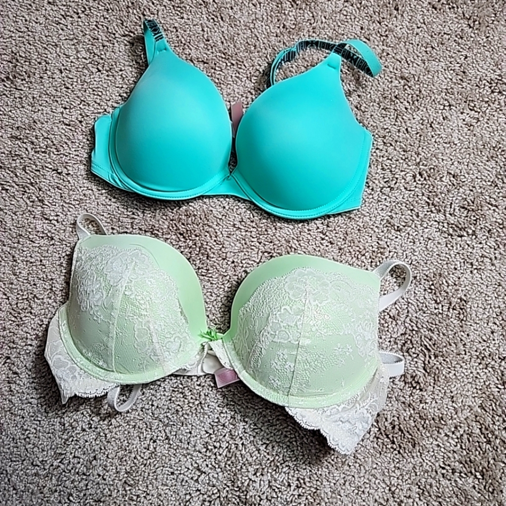 Lots Of 2 Victoria's Secret Dream Angels Push-uppigeonnant Sz 34D
